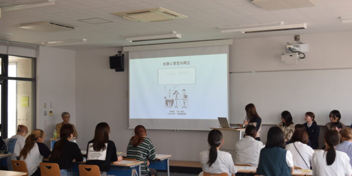 女子大学生と女性技術者との座談会